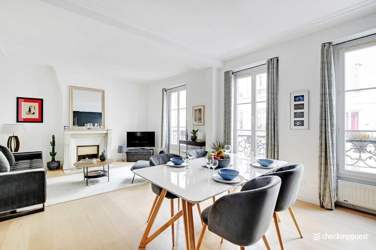 Elegant Apartment - 1Br-4P - Les Batignolles Paris Exteriör bild