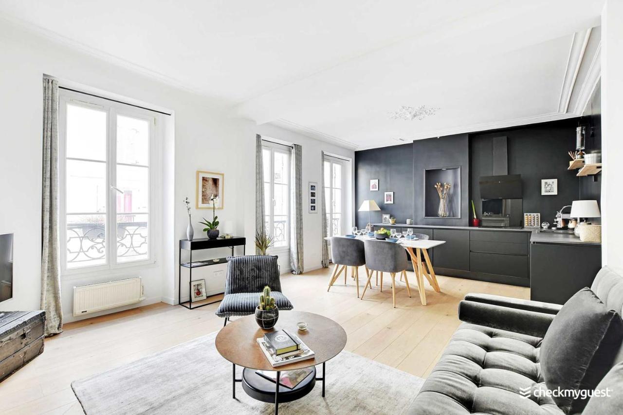 Elegant Apartment - 1Br-4P - Les Batignolles Paris Exteriör bild